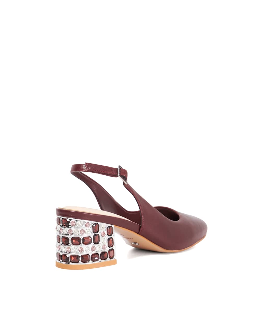 Catharine - Burgundy - Image 4